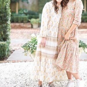 Madison Matthews Folly midi Dress in Avignon Yellow Size M. never worn